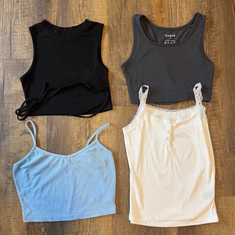 LOT OF SHEIN basic tank tops